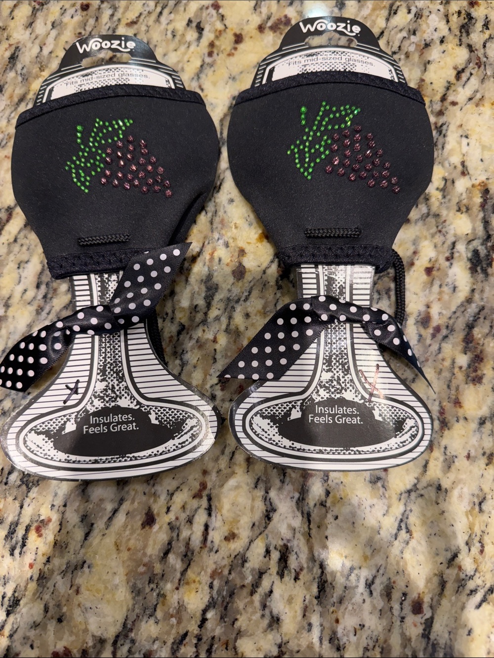 Woozie Wine Glass Insulators New Ser of 2